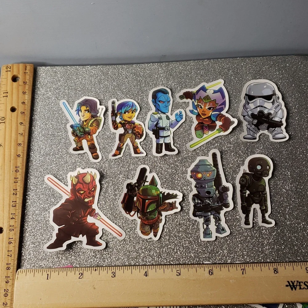 10/$10 STAR WARS waterproof Sticker - Picture 2 of 7